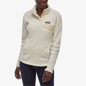 Patagonia Re-Tool Snap-T Fleece Pullover in Raw Linen